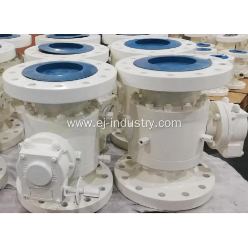 20-600lb trunnion ball valve